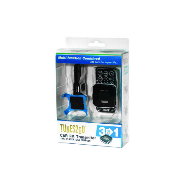 3-in-1 Car FM Transmitter (4 GB Memory) Image 4