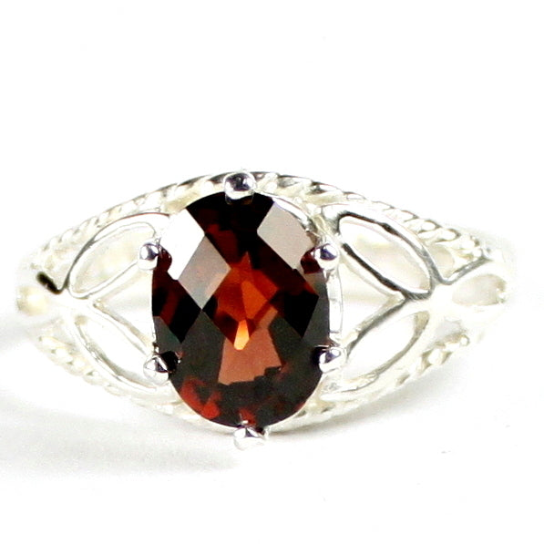 Mozambique Garnet 925 Sterling Silver Ring Image 1