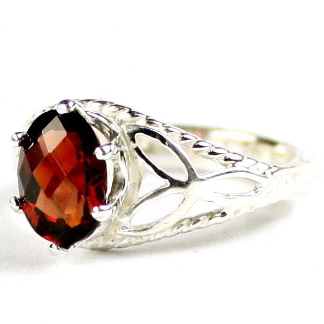 Mozambique Garnet 925 Sterling Silver Ring Image 2