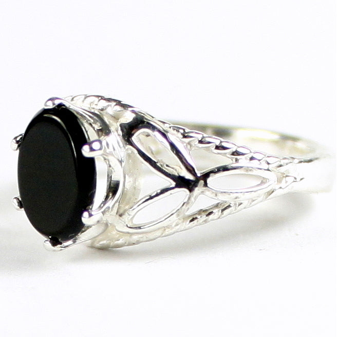 SR137 Black Onyx 925 Sterling Silver Ring Ask a question 44.48 Image 2