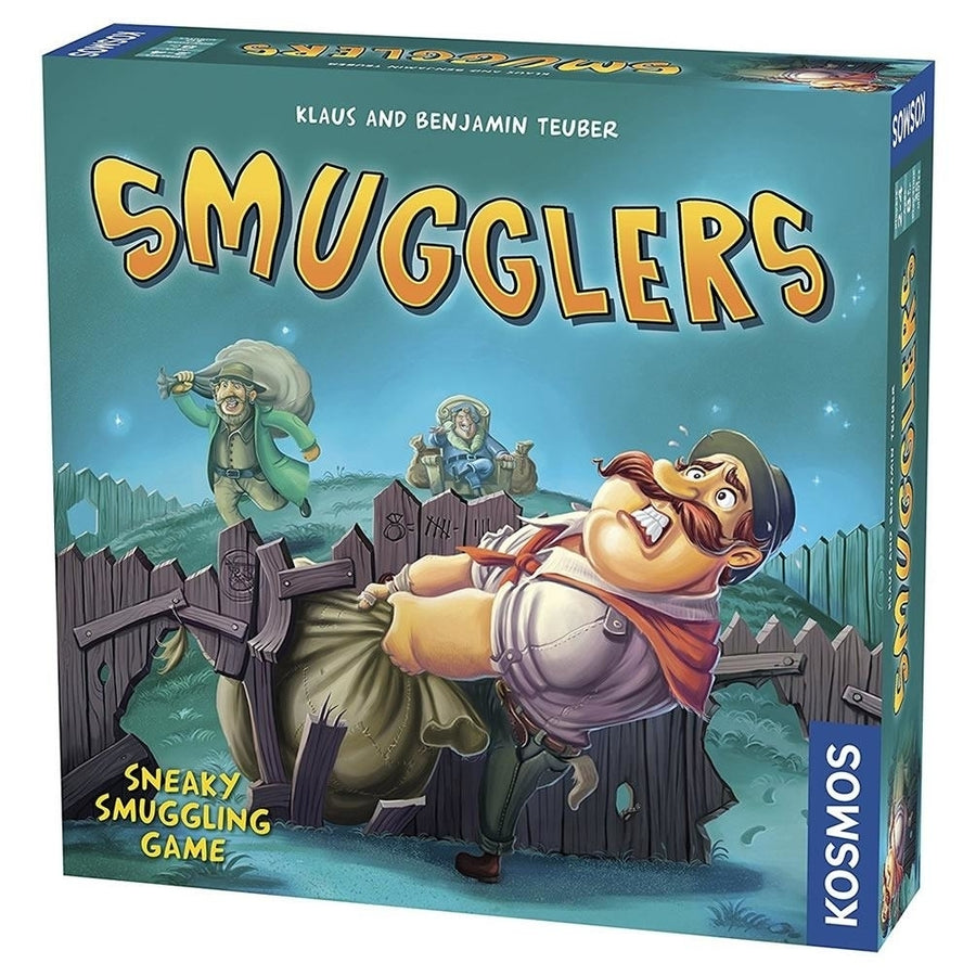 Smugglers Board Game Fence Contraband Strategic Multi-Player Family Fun Thames and Kosmos Image 1