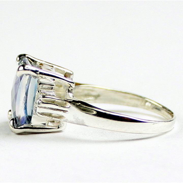 SR221 Neptune Garden Topaz 925 Sterling Silver Ring Image 3