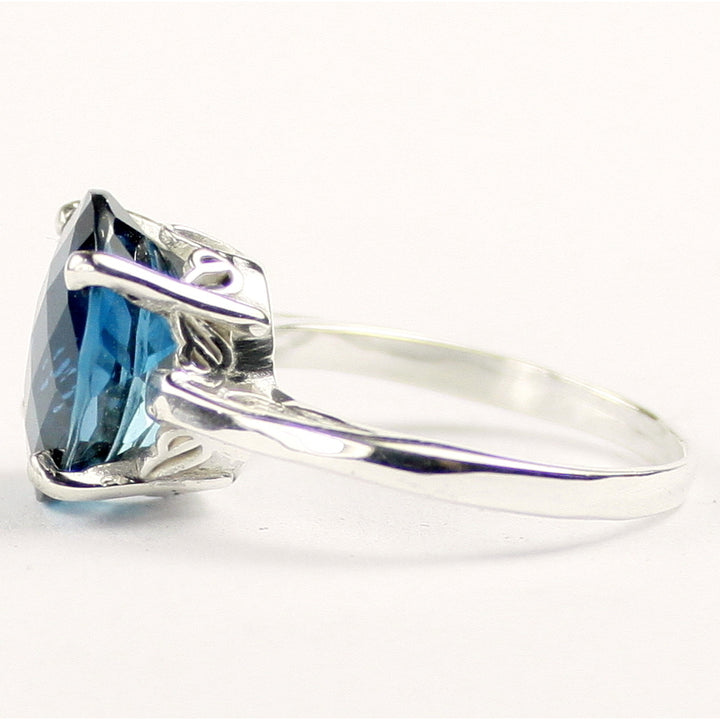 Sterling Silver Ladies Ring Neptune Garden Topaz SR055 Image 3