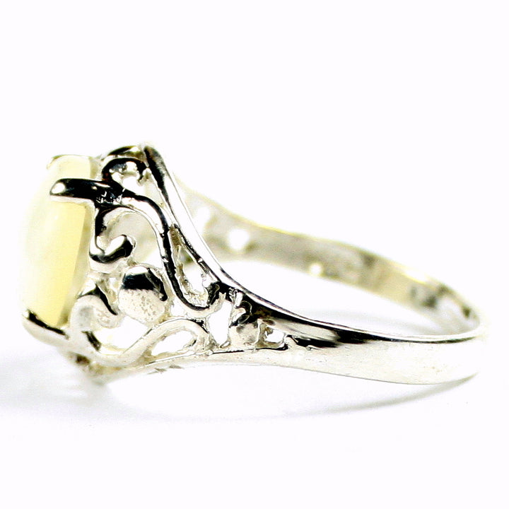 Sterling Silver Ladies Ring Mother Of Pearl SR004 Image 3