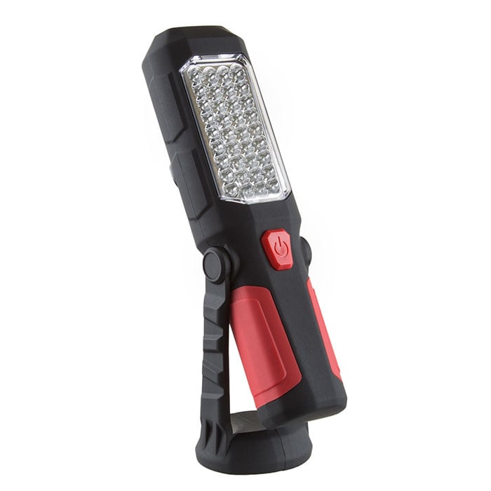 Stalwart 200 Lumen 37 LED Worklight Flashlight with Hook and Magnets Image 1