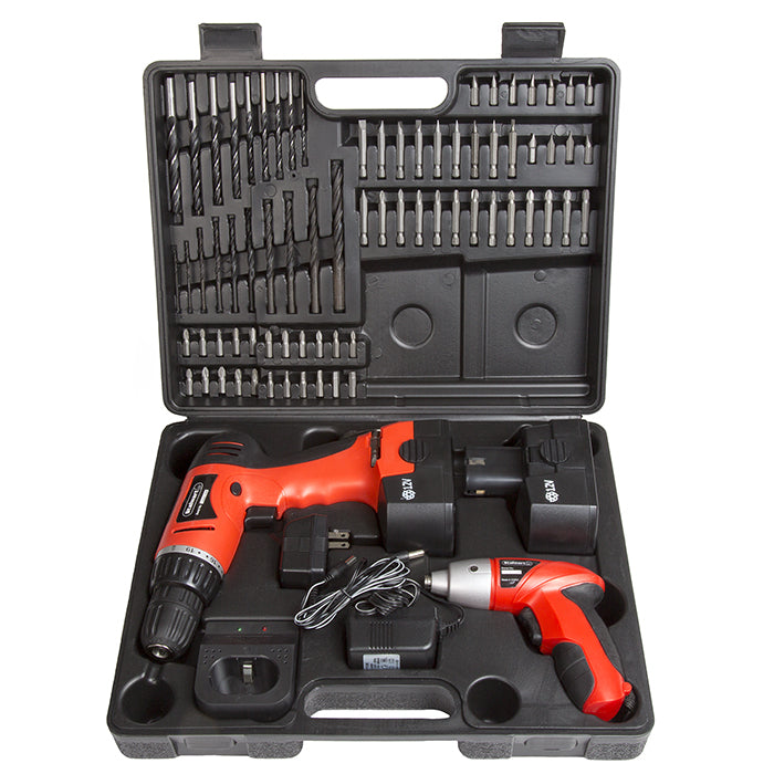Stalwart 74 piece Combo Cordless Drill & Driver Image 1