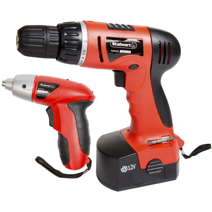 Stalwart 74 piece Combo Cordless Drill & Driver Image 3