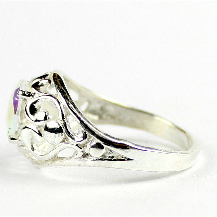 SR111 Mercury Mist Topaz Sterling Silver Ring Image 3