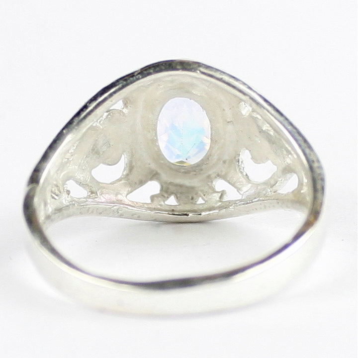 SR111 Mercury Mist Topaz Sterling Silver Ring Image 4