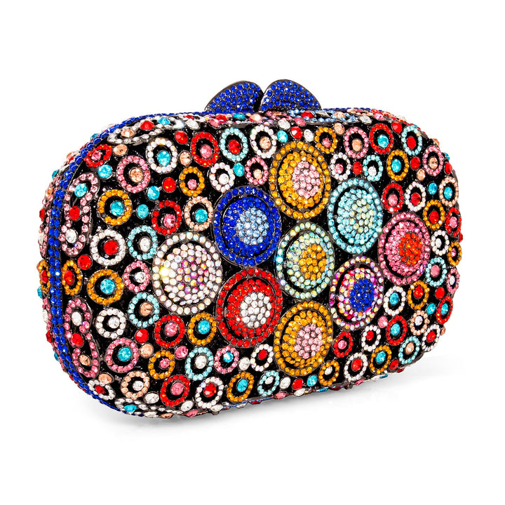 Dolli Dots Crystal Clutch Dolli Glamorous clutch bag Stunning crystal design Image 3