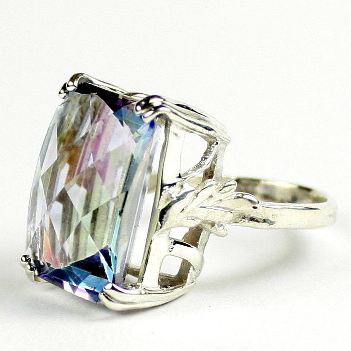 Sterling Silver Ring Neptune Garden Topaz SR039 Image 2