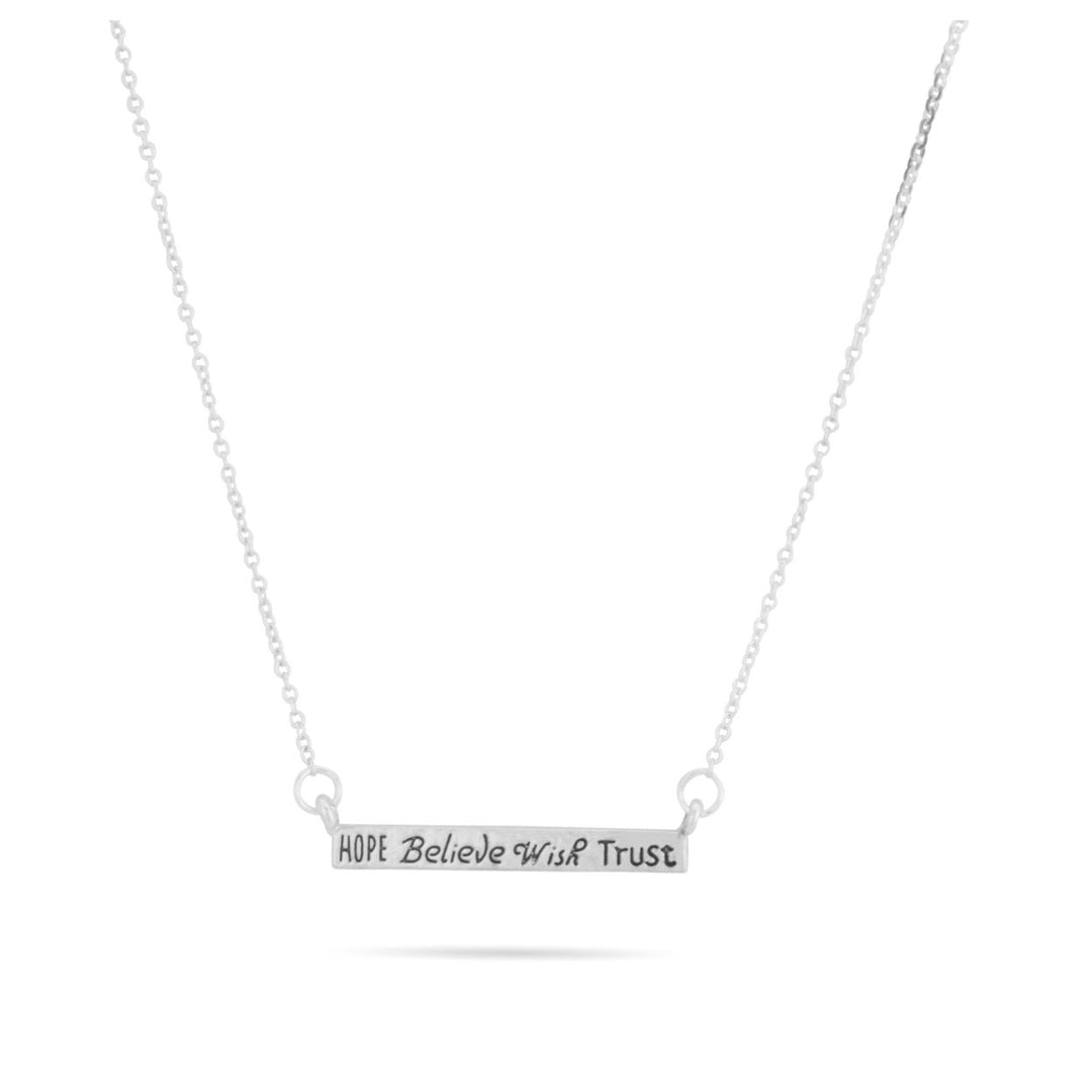 Inspirational Bar Necklace Image 1