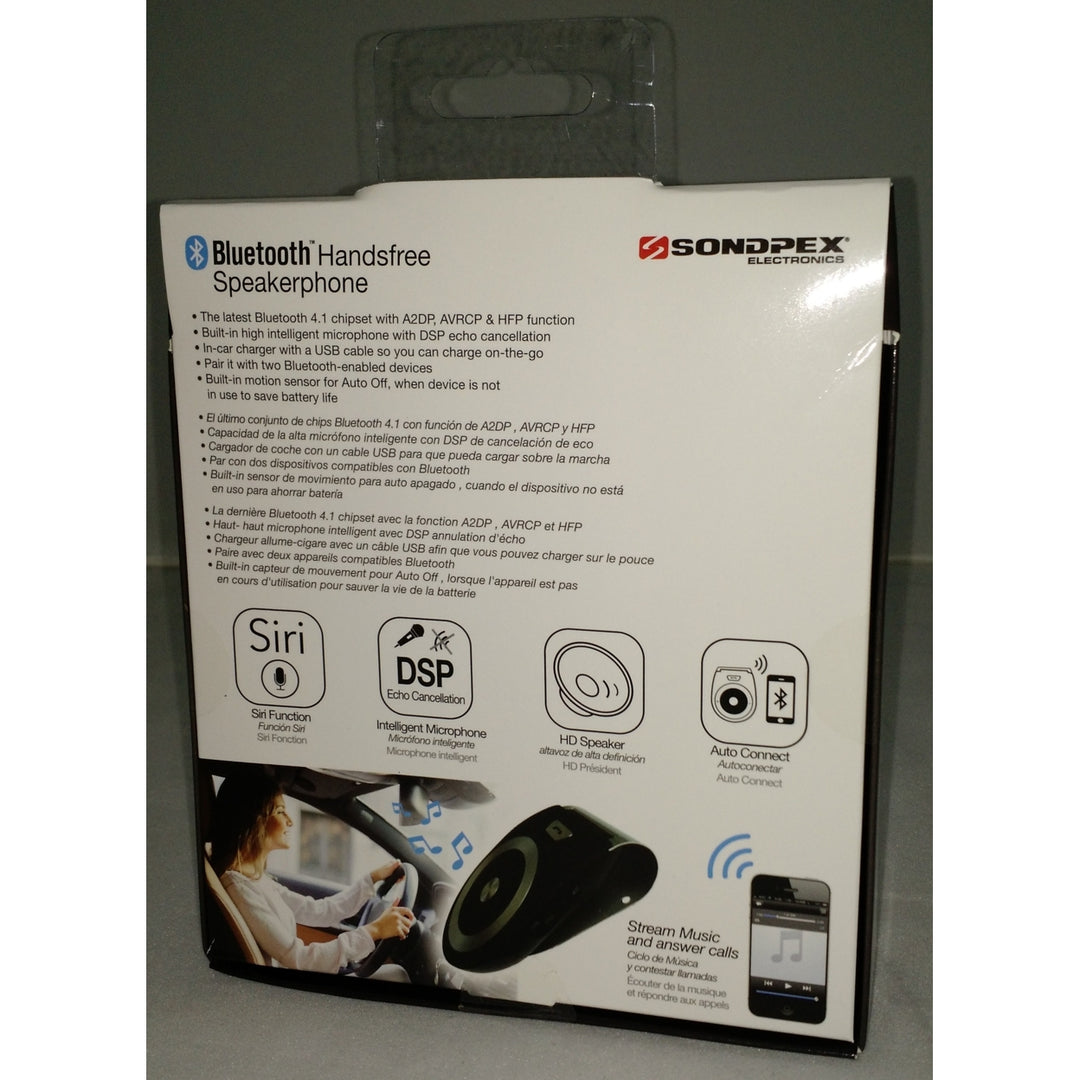 Bluetooth In-Car Handsfree Speakerphone Image 6