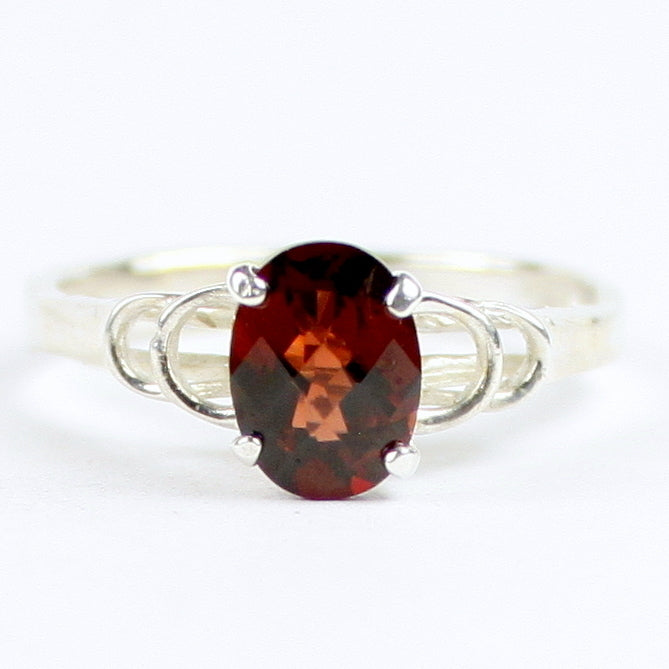 SR300 Mozambique Garnet 925 Sterling Silver Ring Image 1