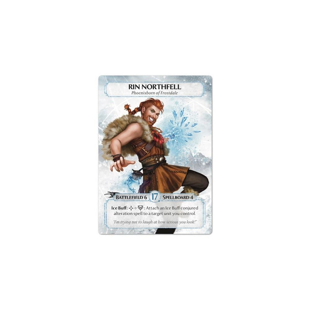 Ashes Frostdale Giants Board Game Expansion Deck Phoenixborn Rin Northfell Plaid Hat Games Image 2