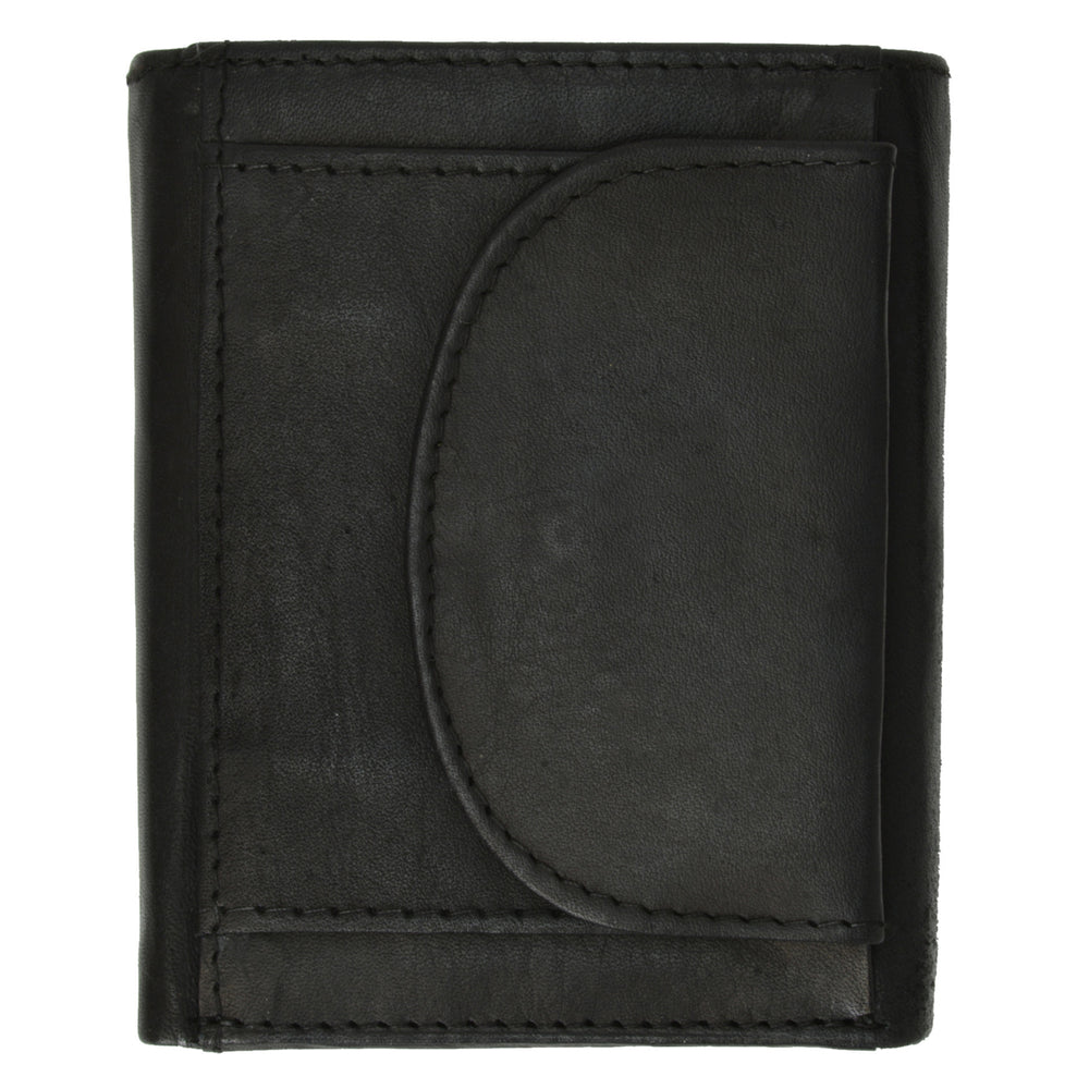 MENS TRIFOLD WALLET WITH CHANGE PURSE Image 2