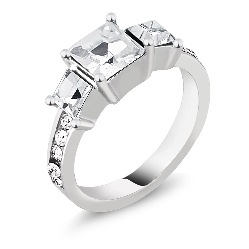 Cubic Zirconia Engagement Fashion Ring Image 2