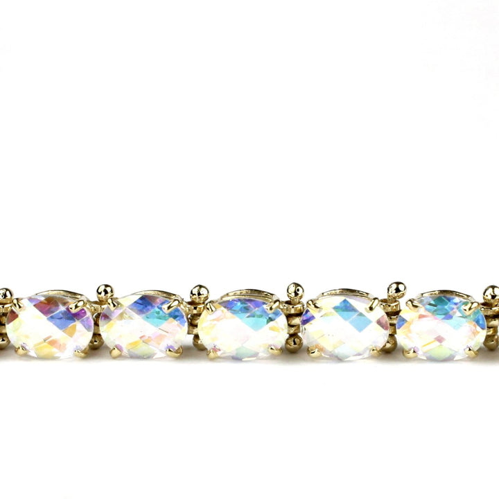 10KY Gold Bracelet Mercury Mist Topaz B002 Image 2