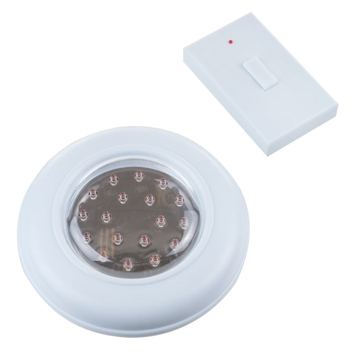 Cordless Ceiling/Wall Closet Light with Remote Control Light Switch 4 AAs Battery Operated Image 3