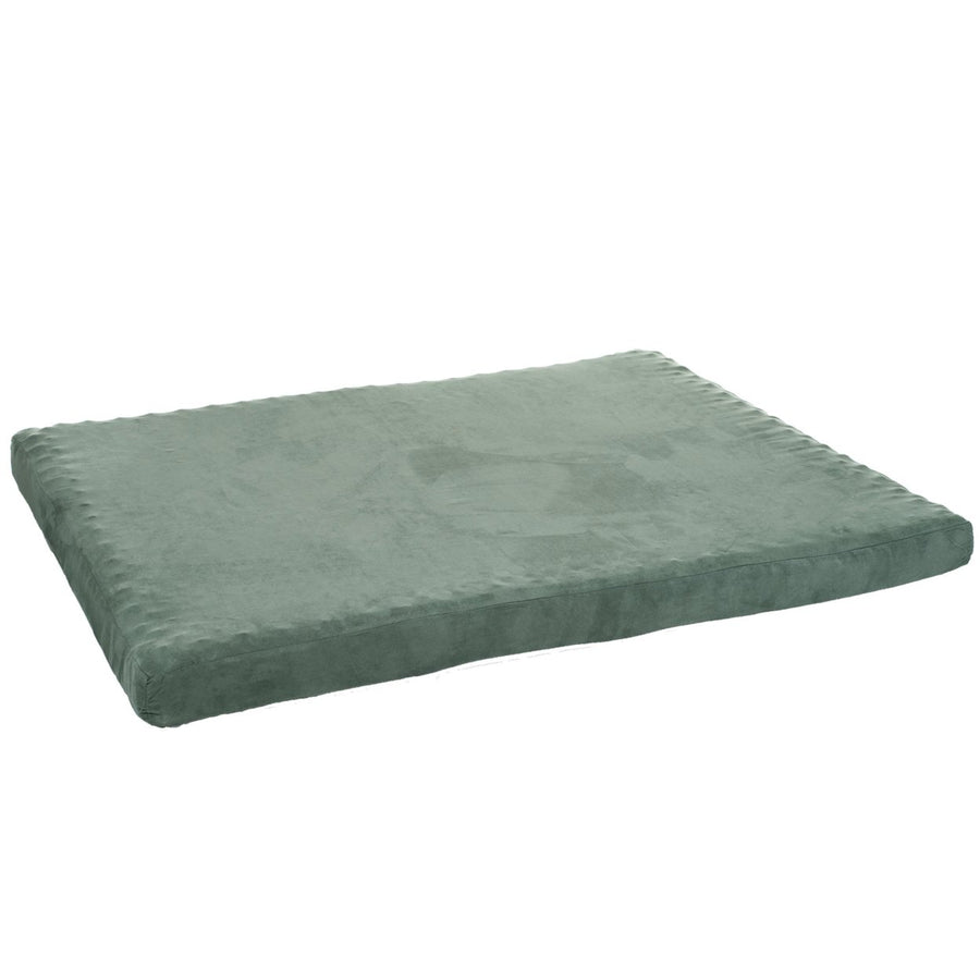 Small Dog Bed 3 inch Comfy Cozy Foam 25 x 19 Inches Removable Washable Zippered Cover Image 1