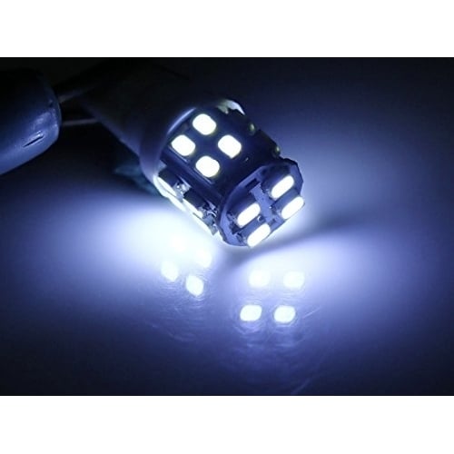 Zone Tech 4pcs 20-smd T10 12v Light LED Replacement Bulbs 168 194 2825 - White Image 3