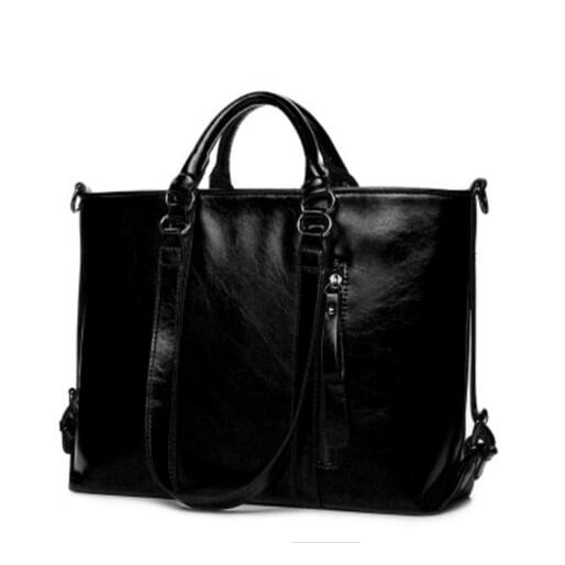 Fashion Bags Tote Women Leather Handbags Women Messenger Bags Shoulder Bags Hot Vintage Bags Popular Image 4