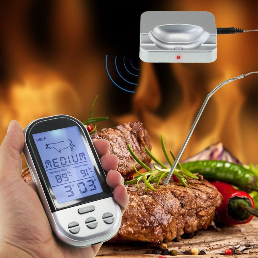 Digital Wireless Meat Cooking Thermometer Image 1
