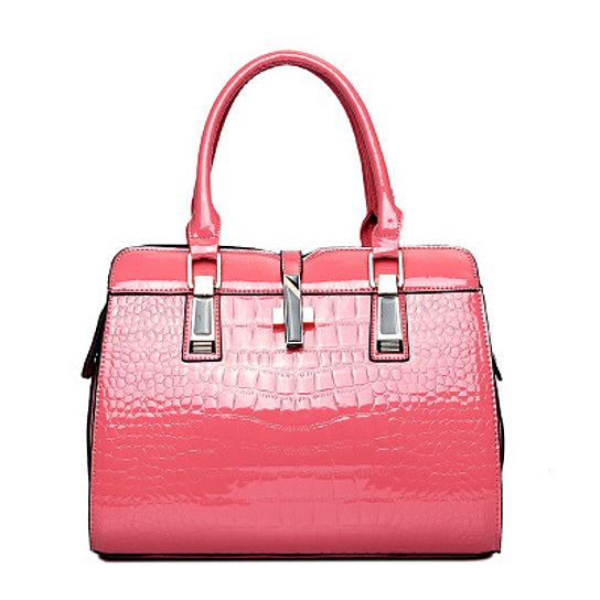 Fashion Big Bags Women Cowhide Handbag Bag Shoulder bag Vintage crocodile Image 6