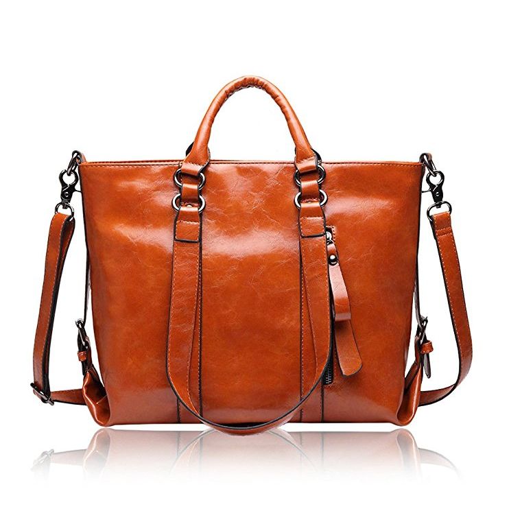 Women Top Handle Satchel Handbags Shoulder Bags Top Tote Purse Image 2