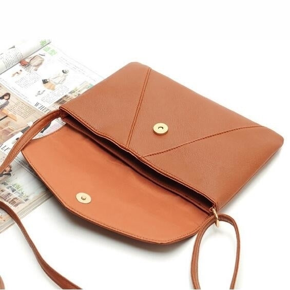 Candy Color Women Crossbody Messenger Bags Ladies Retro Envelope Handbag Clutches Purse Casual Shoulder Bag Image 3