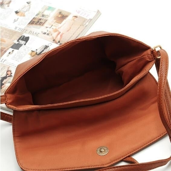 Candy Color Women Crossbody Messenger Bags Ladies Retro Envelope Handbag Clutches Purse Casual Shoulder Bag Image 6