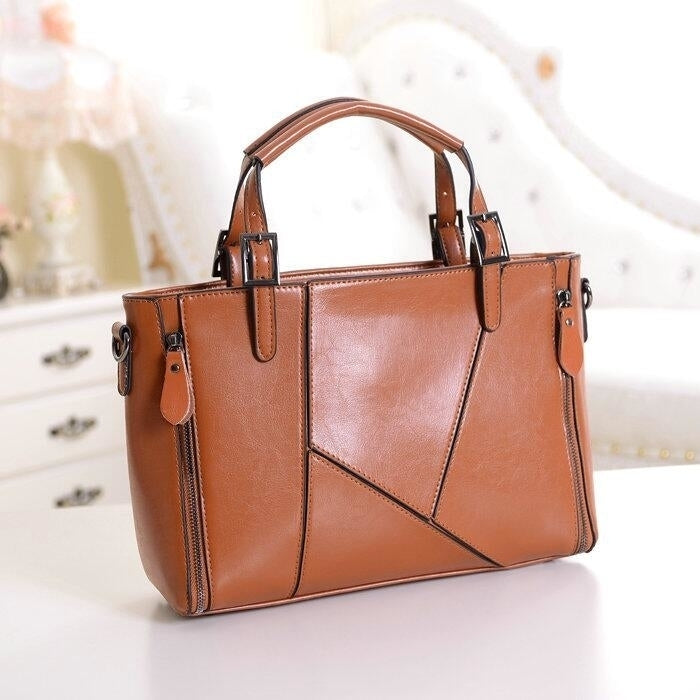 Women Handbag Splice Package Image 1