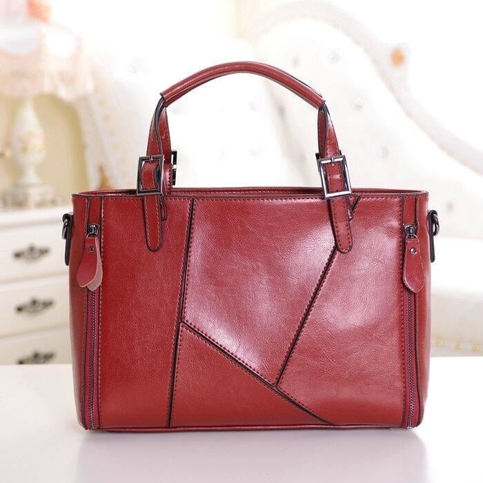 Women Handbag Splice Package Image 2