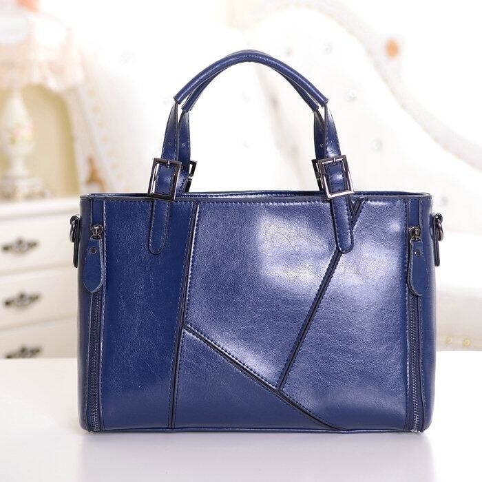 Women Handbag Splice Package Image 3