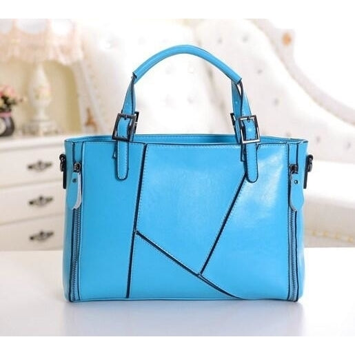 Women Handbag Splice Package Image 4