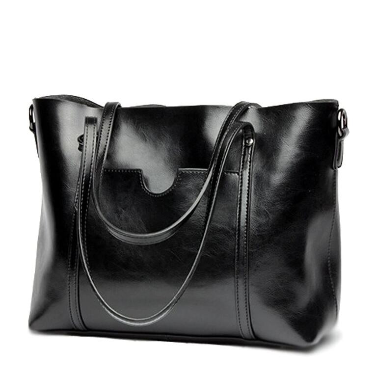 Womens Handbag Leather Tote Shoulder Bags Image 4