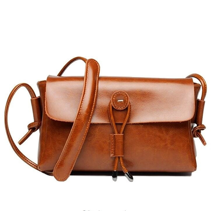 Womens Fashion Handbag Leather Envelope Crossbody Shoulder Bag Image 1