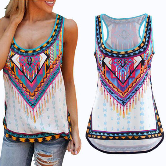 Aztec Boho Tank Top (Size From S to 5XL) Image 2