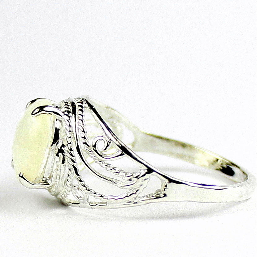 Mother of Pearl 925 Sterling Silver Ladies Ring SR083 Image 3