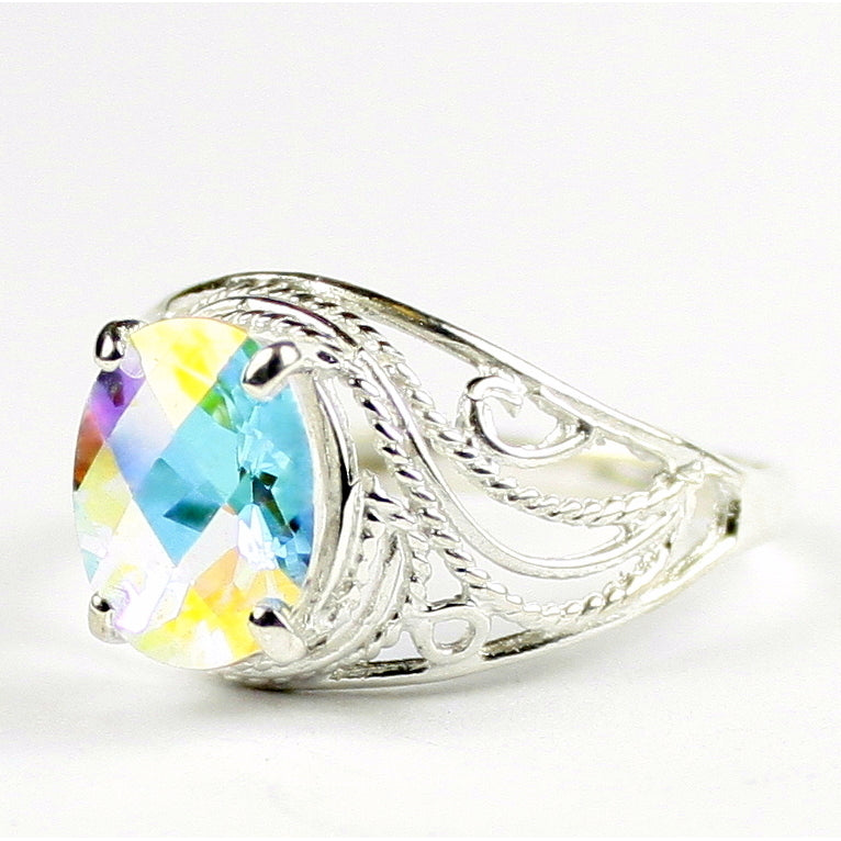 Mercury Mist Topaz 925 Sterling Silver Ladies Ring SR083 Image 2