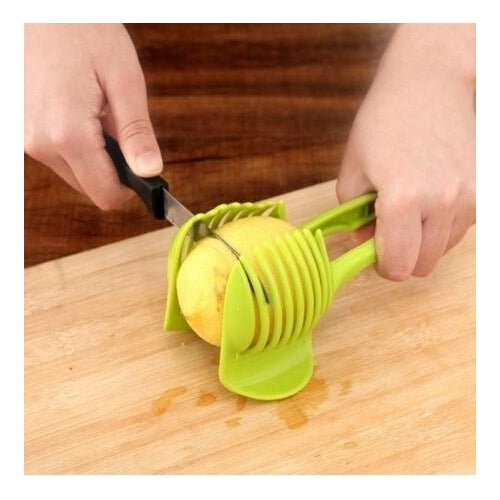 Vegetable Fruit Slicer Egg Peel Cutter Holder Image 2