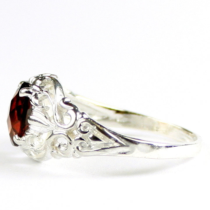 Mozambique Garnet 925 Sterling Silver Ring SR113 Image 3