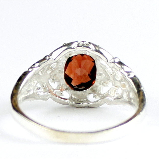 Mozambique Garnet 925 Sterling Silver Ring SR113 Image 4