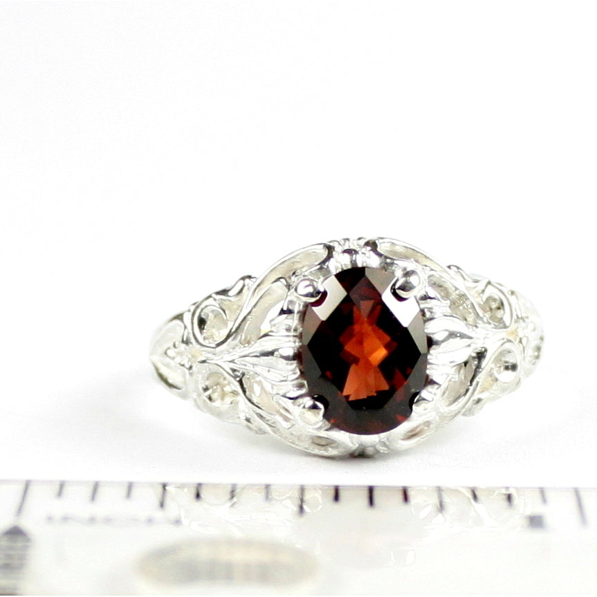 Mozambique Garnet 925 Sterling Silver Ring SR113 Image 4