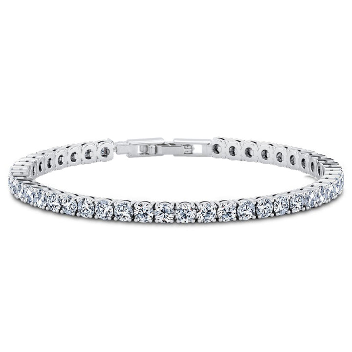10.00 CTTW Cubic Zirconia Tennis Bracelet in 18K White Gold Yellow Gold or Rose Gold Image 2