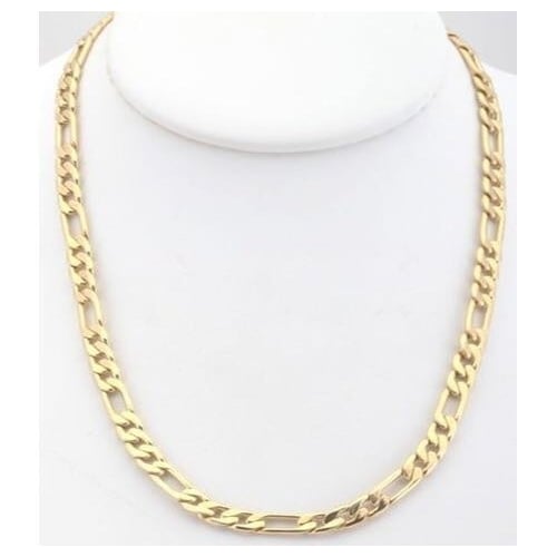 14k Gold Filled Figaro Link Chain unisex Image 1