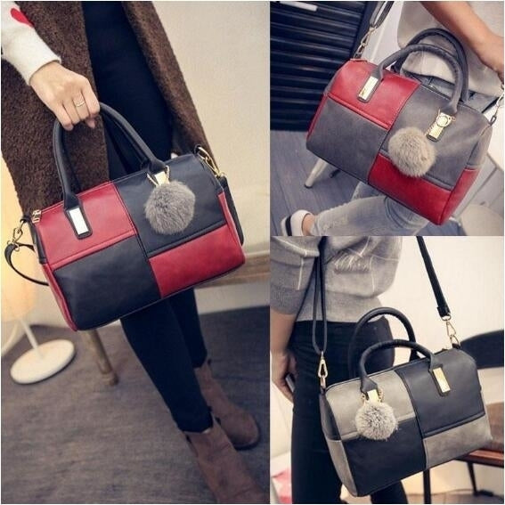 Office Ladies Leisure Fashion Soft Leather Bag Image 4