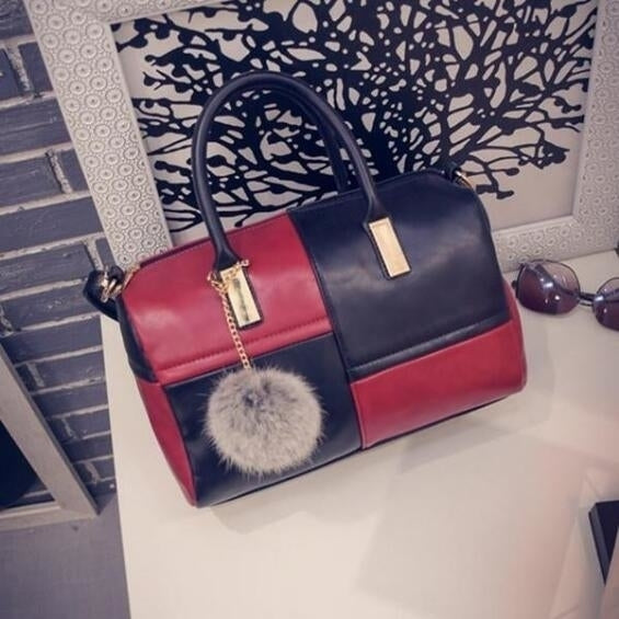 Office Ladies Leisure Fashion Soft Leather Bag Image 2