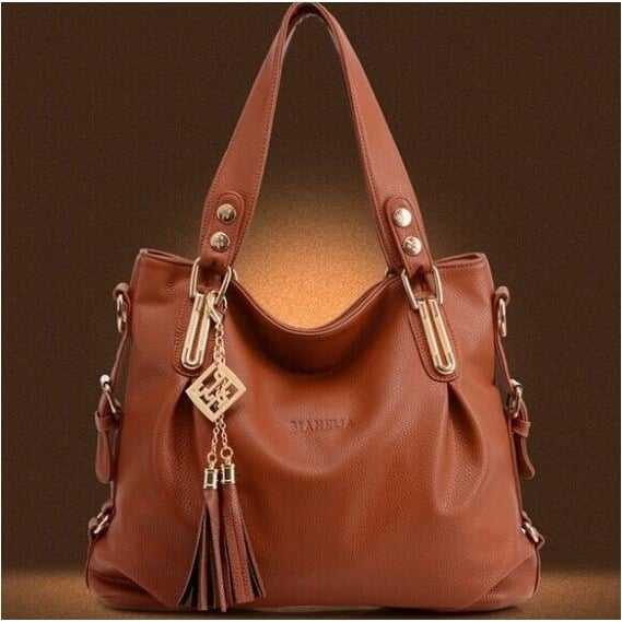 Womens Fashion Casual Leather Handbags Totes Image 1