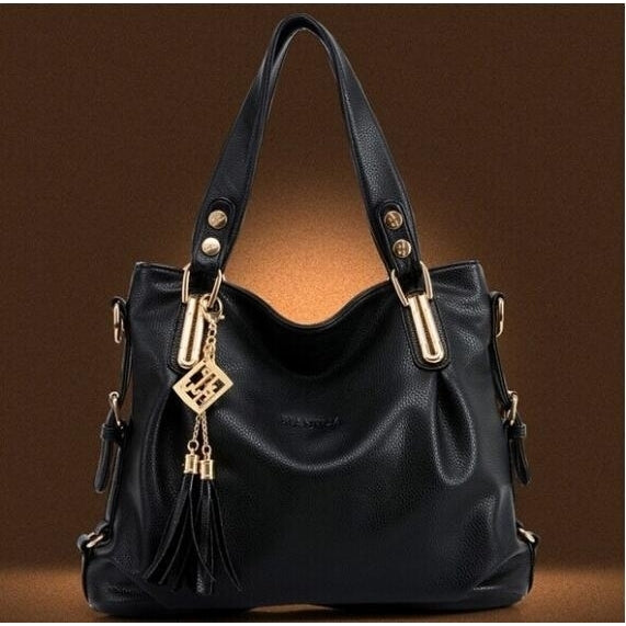 Womens Fashion Casual Leather Handbags Totes Image 2